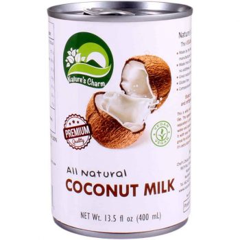 Leite de coco natural - 400 ml